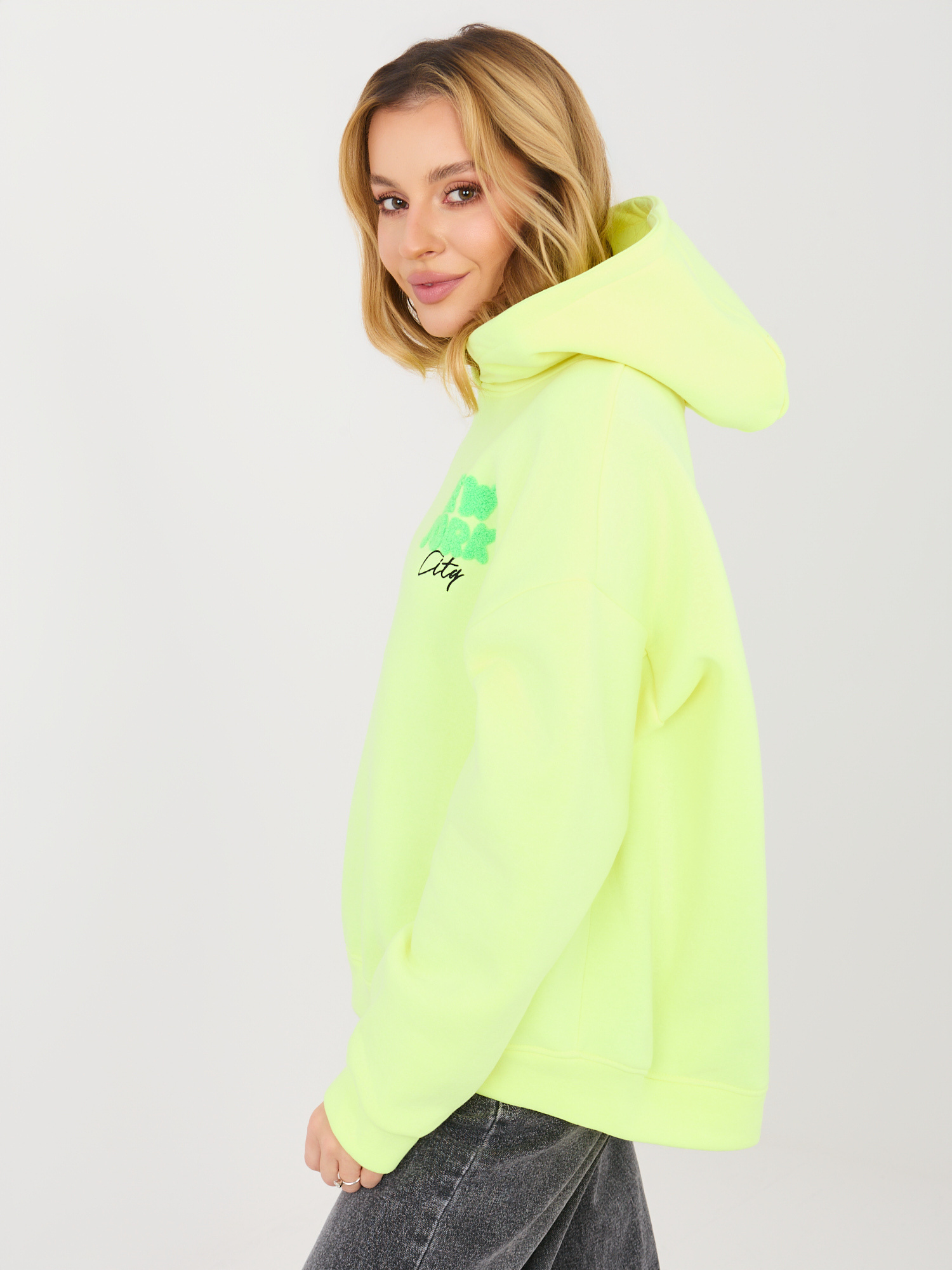Bluza fluo żółty