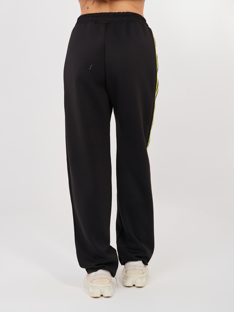 Czarny dresowy komplet z bluzą oversize RUE PARIS