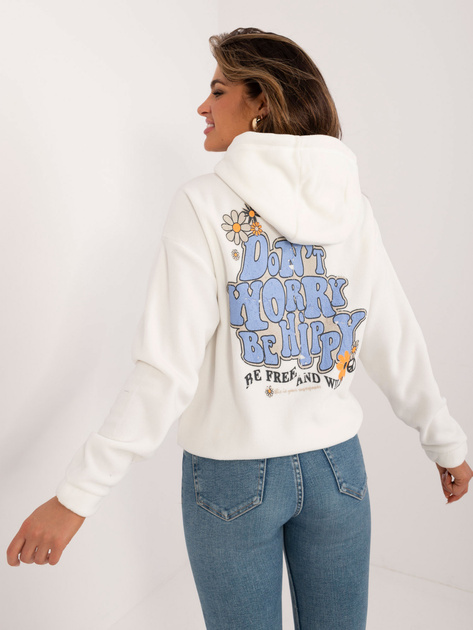 Hurtownia Ecru damska bluza kangurka SUBLEVEL