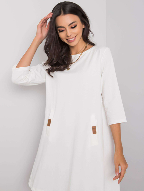 Biała bawełniana sukienka Dalenne