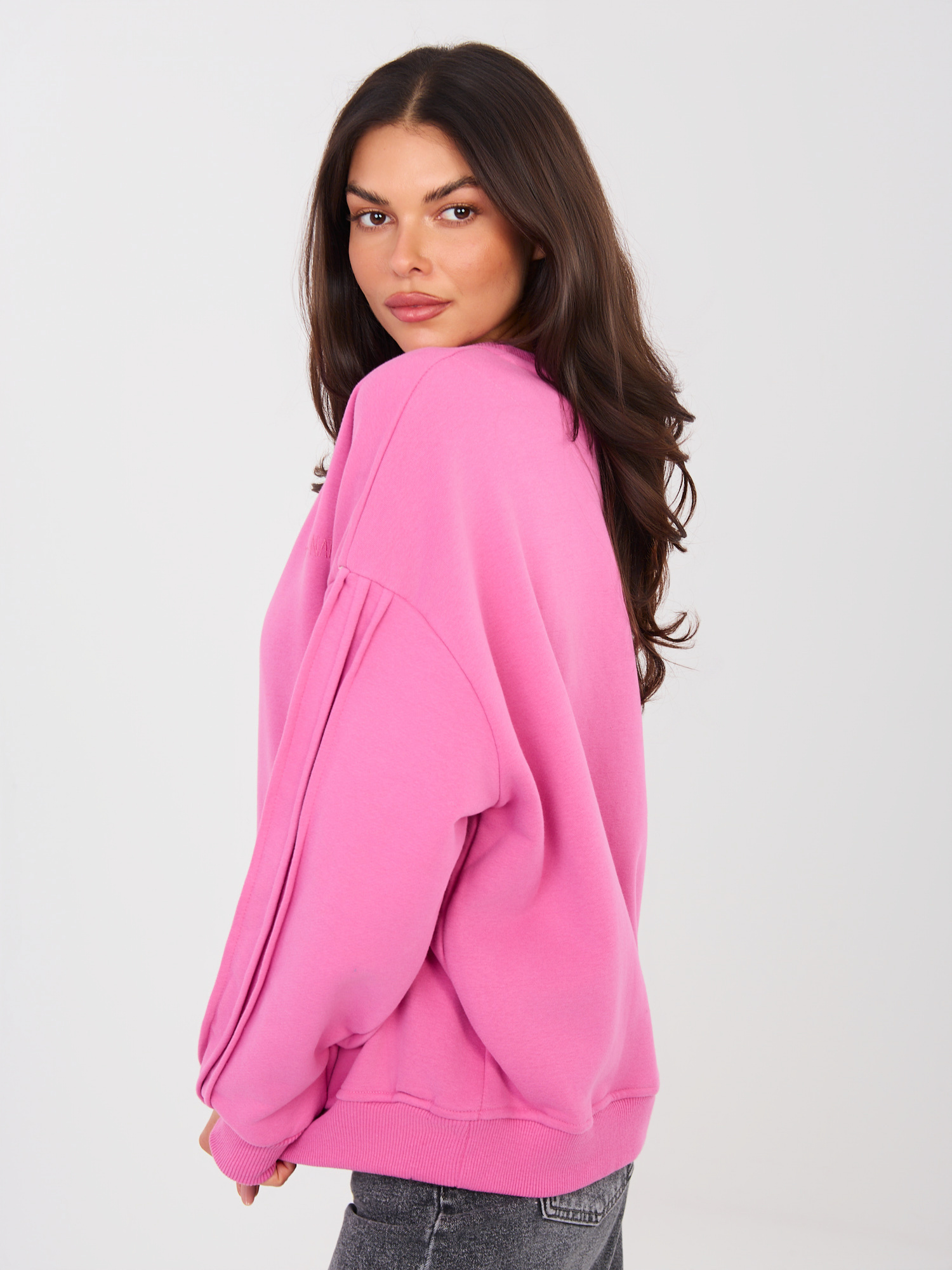 Bluza ciemny różowy