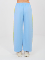 Jasnoniebieski dwuczęściowy komplet z bluzą z kapturem RUE PARIS 