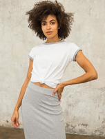 FOR FITNESS Biały t-shirt Move