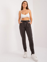 Hurt Khaki damskie spodnie dresowe z kieszeniami