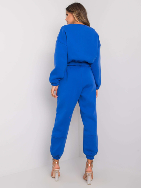 Ciemnoniebieski dresowy komplet dwuczęściowy Maleah