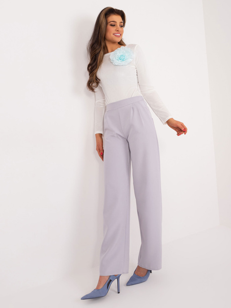 Hurt Ecru eleganckie body z okrągłym dekoltem