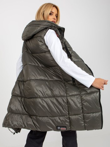 Hurt Khaki damska kamizelka pikowana FRESH MADE