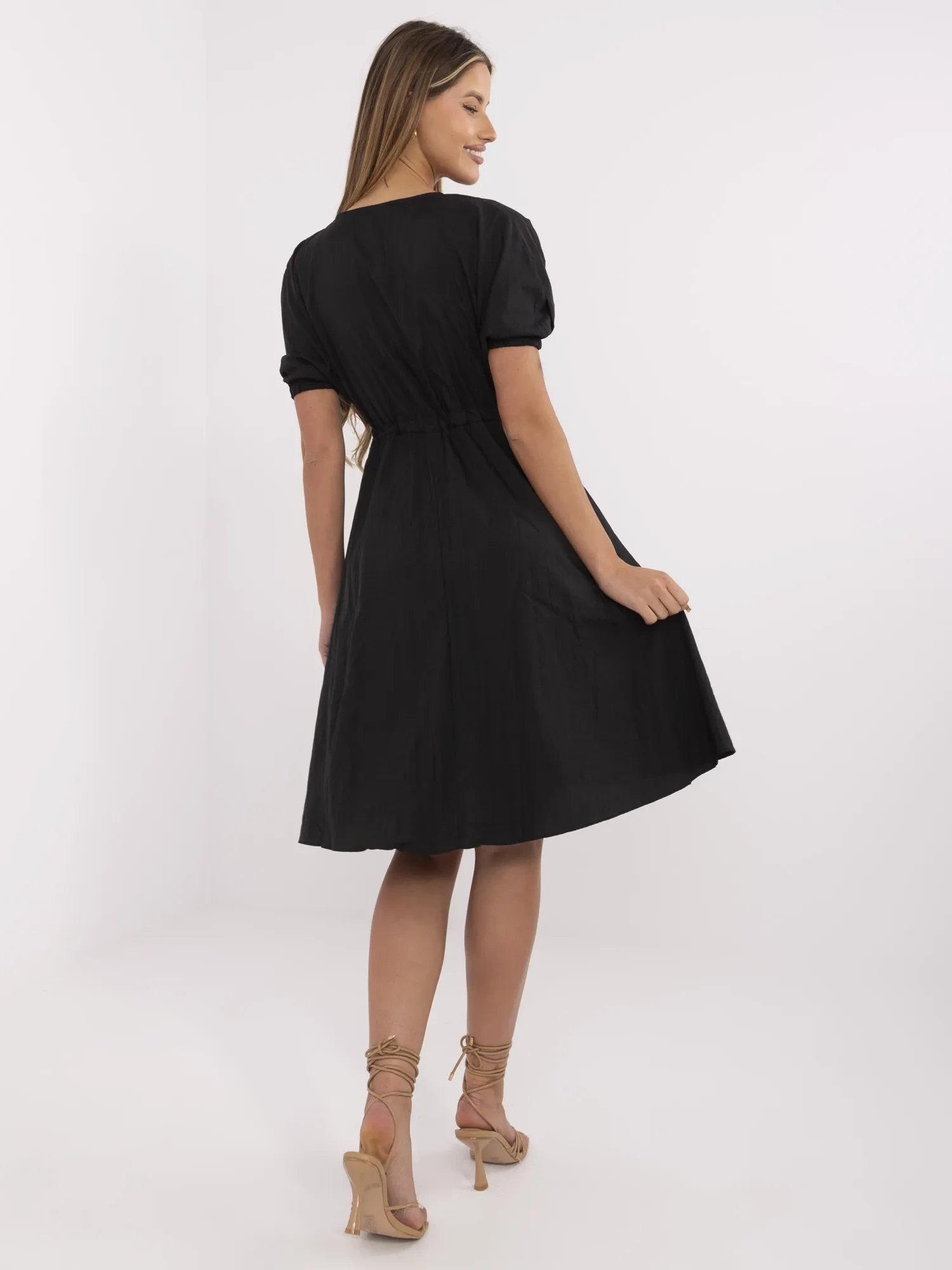 Czarna sukienka Kaia RUE PARIS