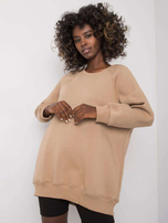 Beżowa bluza bawełniana Lana
