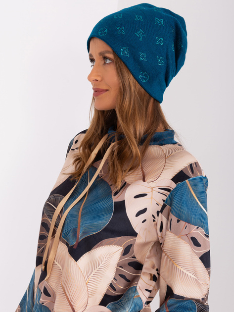 Hurt Morska czapka zimowa z bawełną