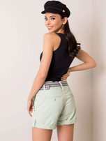 Jasnozielone szorty Alicia SUBLEVEL