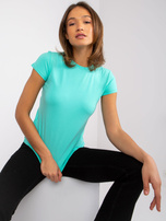Turkusowy t-shirt Peachy