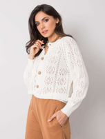 Ecru sweter na guziki Sierra OCH BELLA