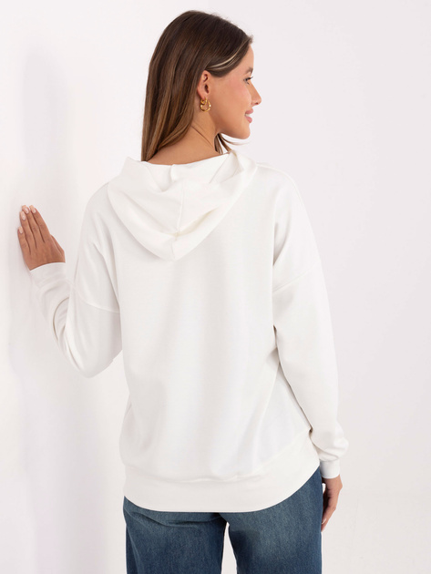 Ecru damska bluza z kapturem