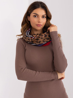 Online wholesale Red women's patterned scarf.