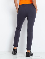 Grafitowe spodnie Cadence