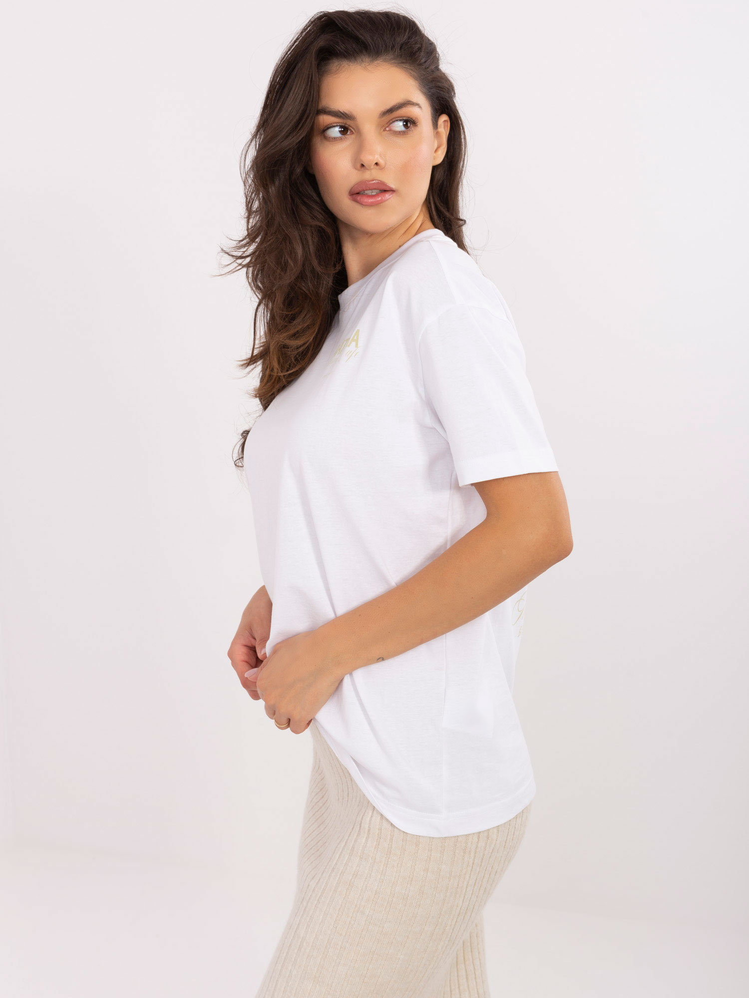 T-shirt biały