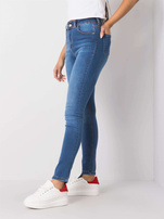 Niebieskie jeansy rurki Britanny RUE PARIS