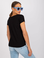 Juodas t-shirt Emory.