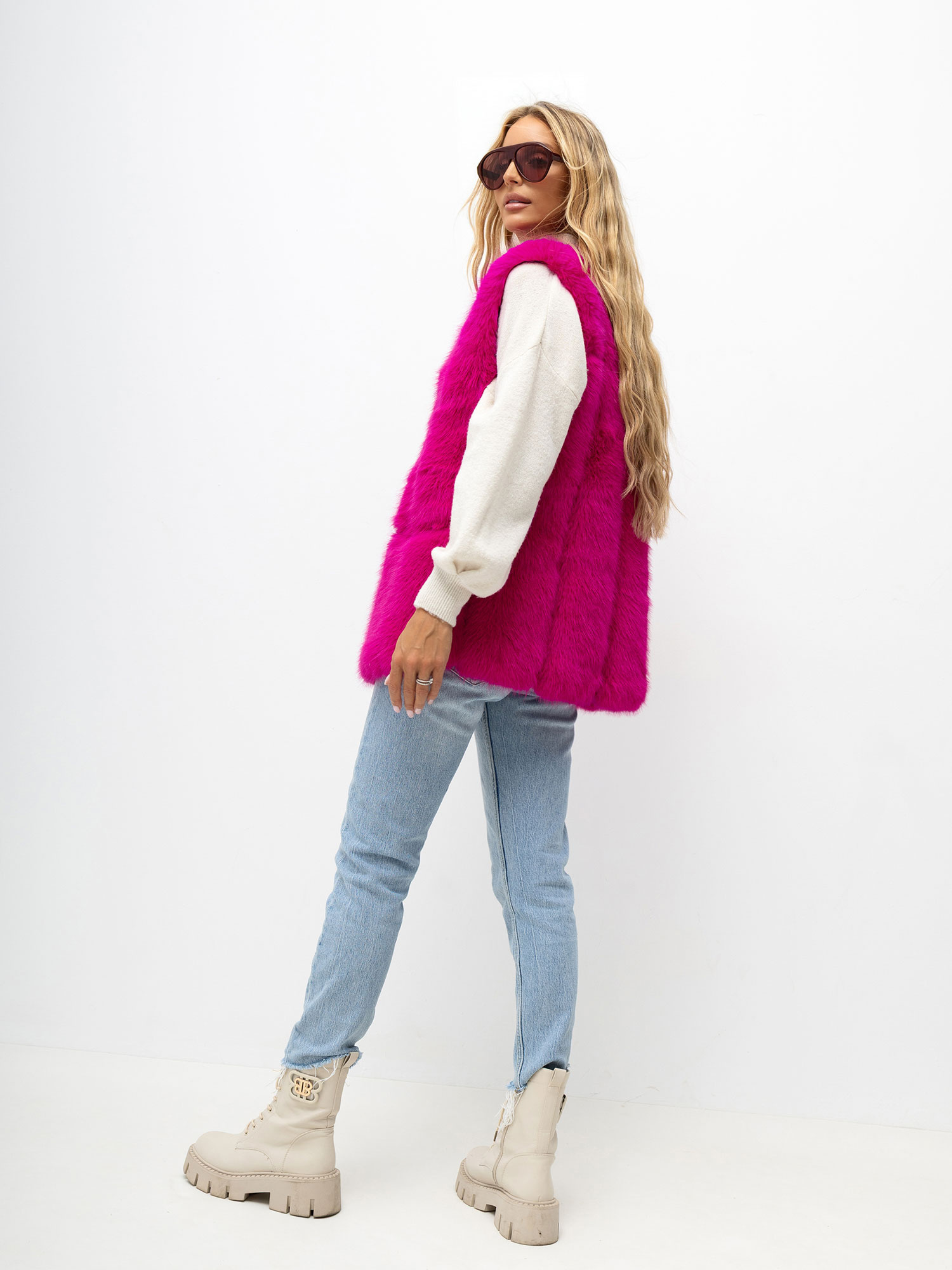 Holių Fuksijos ekokožinė liemenė.