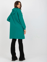 Hurtownia Morska długa bluza basic oversize z kapturem 