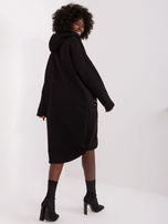 Hurt Czarna bawełniana bluza basic ze ściągaczami