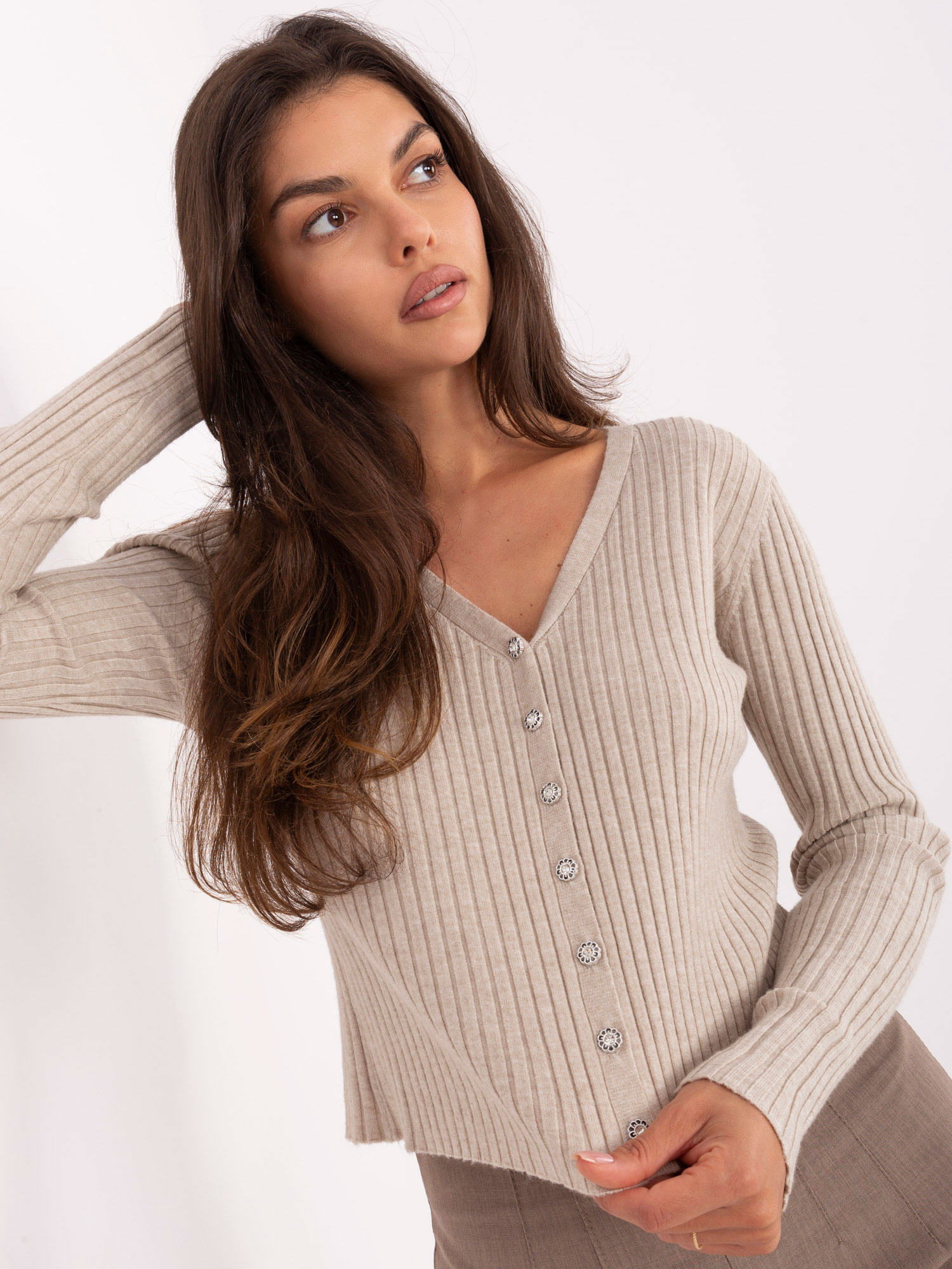 Sweter beżowy