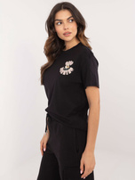 Hurt Khaki t-shirt z nadrukiem na plecach SUBLEVEL