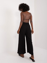 Hurt Black summer pants with pockets SUBLEVEL.