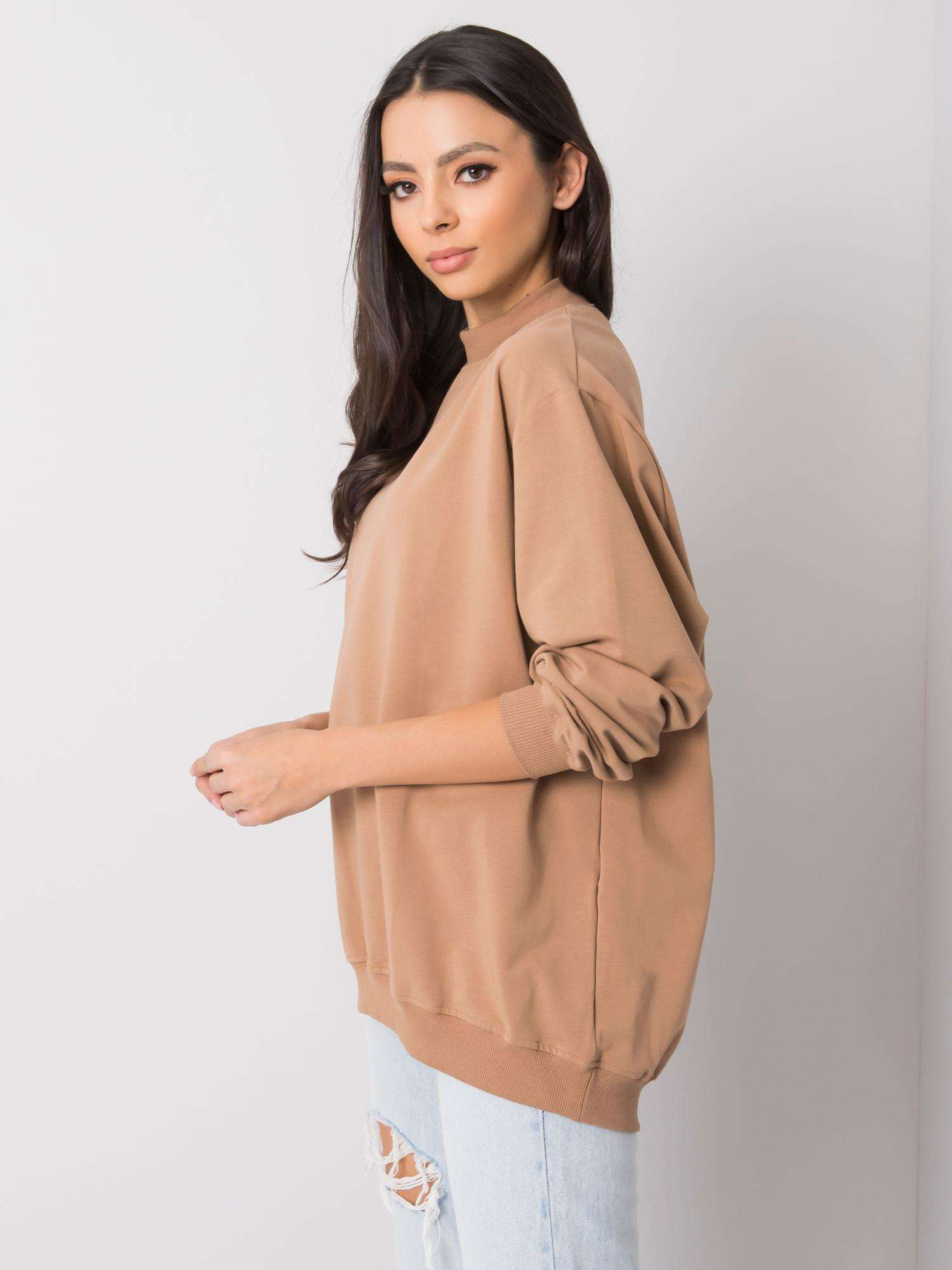 Camelowa bluza Twist