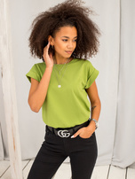 Jasnozielony t-shirt Revolution