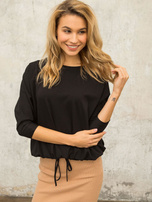 FOR FITNESS Czarna bluzka Claire