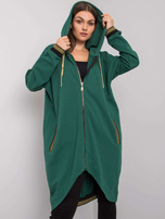 Ciemnozielona bluza rozpinana Alissa