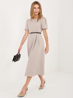 Fango elegancka sukienka z krótkim rękawem 