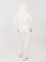 Ecru dwuczęściowy komplet z bluzą oversize RUE PARIS