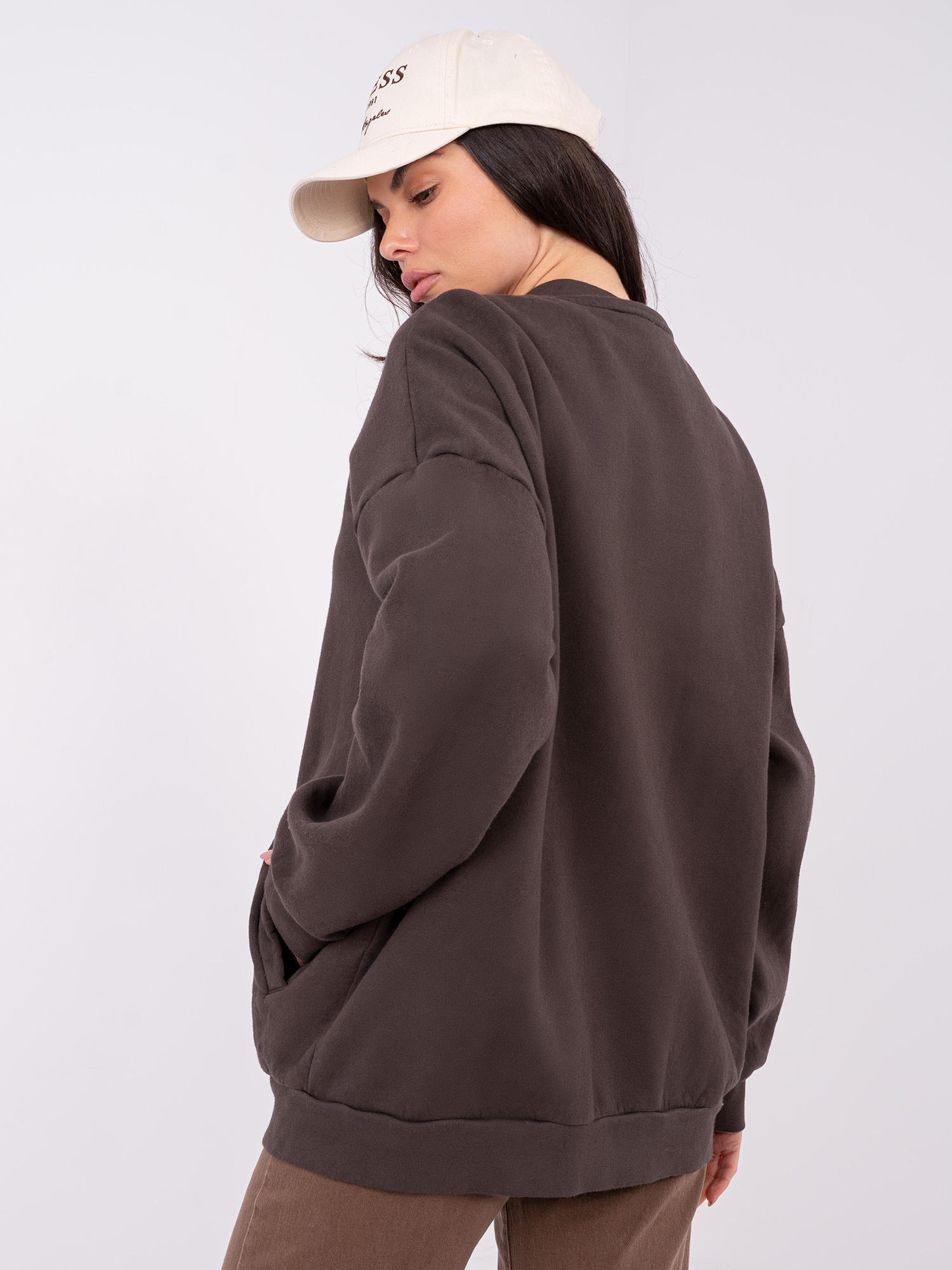 Bluza ciemny brązowy
