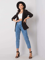 Czarna marynarka damska Eva OCH BELLA