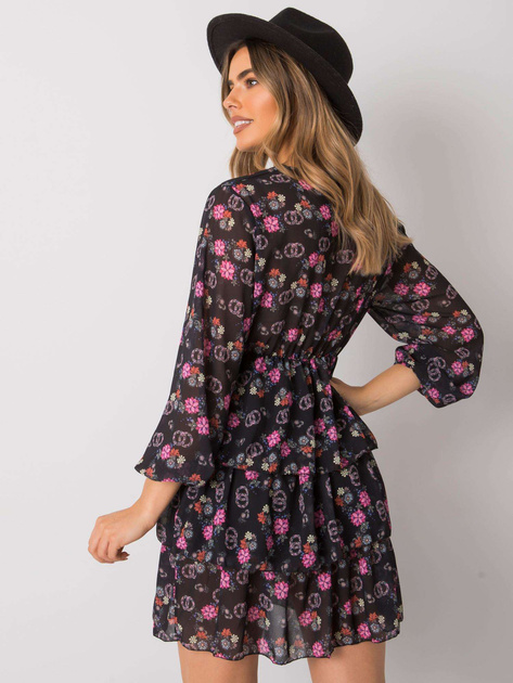 Czarna sukienka na co dzień Elois RUE PARIS