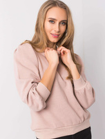 Beżowa bluza Hattie NIE ZNASZ MNIE
