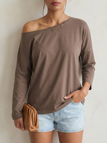 Brązowa bluzka Fiona
