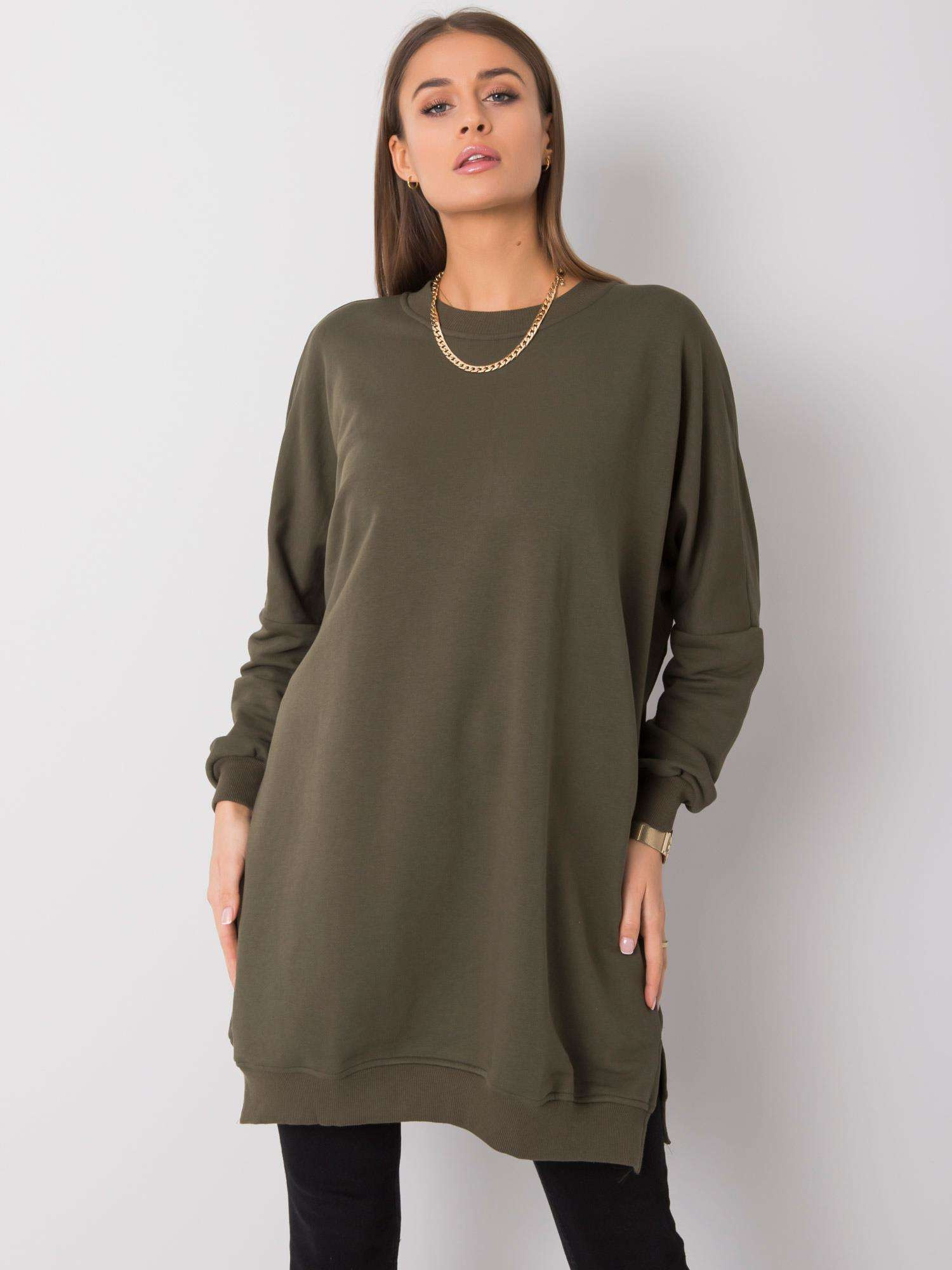 Khaki Kleid Emille.