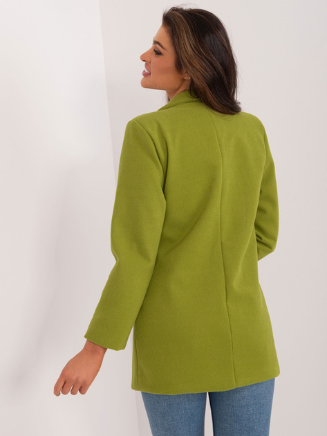 Hurtownia Oliwkowa marynarka damska z podszewka