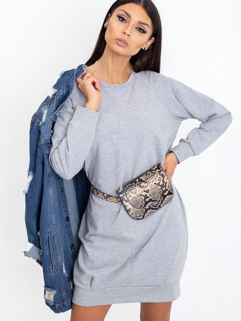 Szara sukienka Cristine