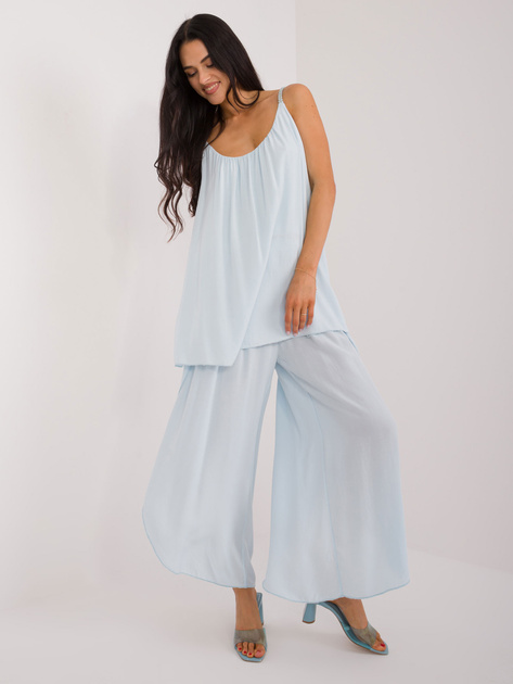 Hurt Jasnoniebieski top na ramiączkach OCH BELLA