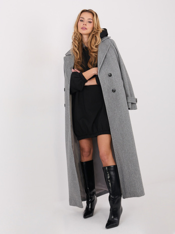 Czarna dresowa sukienka oversize z kapturem