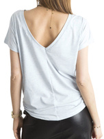 Jasnoniebieski t-shirt Fire 