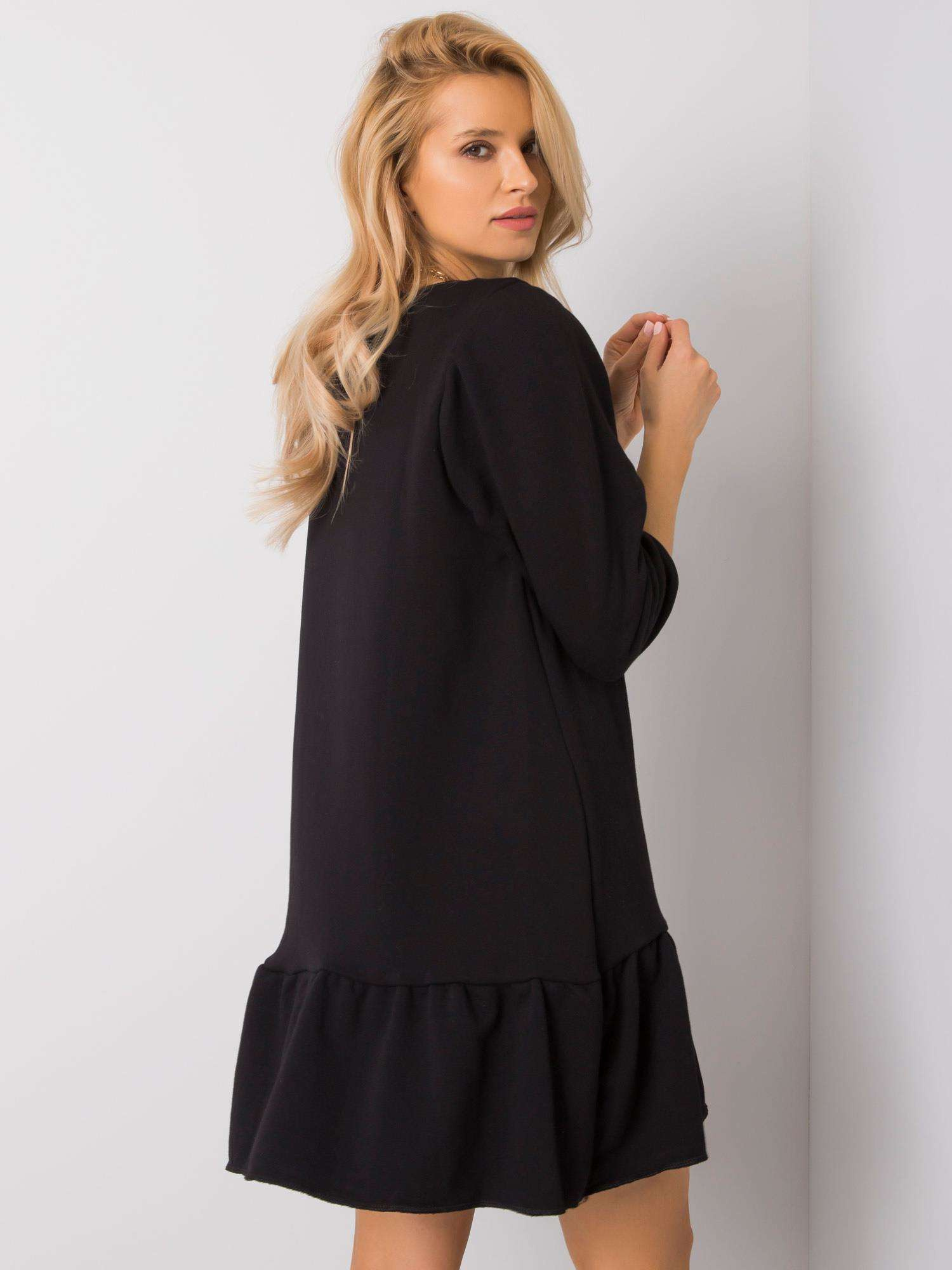Schwarzes Kleid Adoria RUE PARIS.