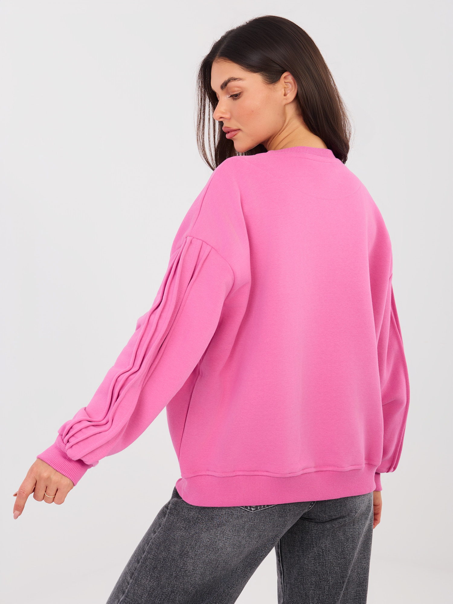 Bluza ciemny różowy
