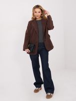 Grafitowa bluzka basic z długim rękawem