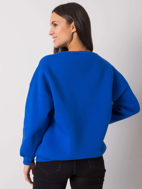 Ciemnoniebieska bluza bez kaptura damska Cherbourg